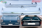 BMW 700 bumper  (1959–1965) by stainless steel  (BMW 700 Stoßfänger) 